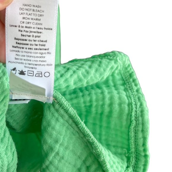 NATION Ltd Los Angeles Padma Double Gauze Tiered Mini Dress Size M - Picture 11 of 16